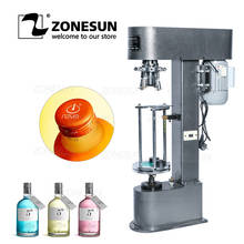 Zonesun ZS-DK50D máquina para vedação, tampa de alumínio para garrafa de vidro, plástico, suco, água, capa à prova de pilfer 2024 - compre barato