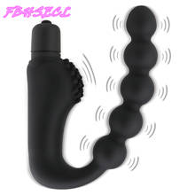 FBHSECL 10 Speed Butt Plug Anal Bead  Anal Vibrator Prostate Massager Sex Toys for Men Women Clitoris Stimulator G-spot 2024 - buy cheap