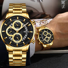 NIBOSI Fashion Mens Watches Top Brand Luxury Men Quartz Watch Waterproof Casual Chronograph Dress Men Watch Relogio Masculino 2024 - buy cheap