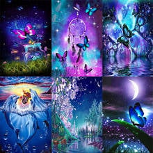 SHAYI DIY 5D Diamond Painting Mosaic Embroidery Cross Stitch Starry Sky Butterfly Full Square/Round Drill  Home Decor Picture 2024 - buy cheap