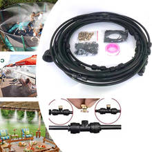 HEMAN Free Shipping Misting Cooling System Outdoor Mister System for Patio Garden Trampoline Greenhouse 2024 - buy cheap