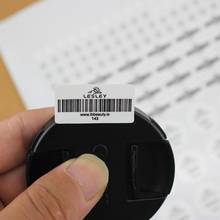 High Quality Fashion Custom Roll Diecut Paper Transparent Label Sticker Design Gloss Finished Wine Paper Round Barcode Label 2024 - buy cheap