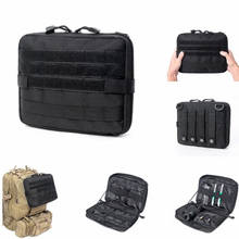Bolsa militar MOLLE Admin, bolso táctico Multi Kit médico, cinturón de herramientas de papelería, organizador EDC, mochila para acampar, senderismo y caza 2024 - compra barato