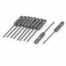 PH0 2mm Tip Dia 1/4-inch Hex Shank S2 Magnetic Phillips Screwdriver Bits 10pcs 2024 - buy cheap