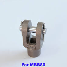 Para MBB/MDBB furo 80mm cilindro pneumático air parts duplo knuckle joint M22 x 1.5 Y-08M fivela haste Y conjunta conjunta com o pino 2024 - compre barato