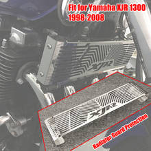 XJR1300 Motorcycle Stainless Steel Radiator Guard Grill Cover Protector Grille For YAMAHA XJR 1300 1998-2008 2024 - buy cheap