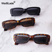 WarBLade-gafas De sol rectangulares pequeñas clásicas para mujer, lentes De sol cuadradas De diseñador De marca Retro, UV400 2024 - compra barato