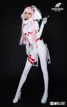 Disfraz de la consola Zero Two para cosplay, traje de conductor, conjunto completo, blanco, 02, in the FRANXX DARLING, Anime 2024 - compra barato