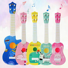 Ukulele pequeno para crianças, instrumento musical de ukulele pequeno, brinquedo educacional para crianças 2024 - compre barato