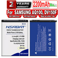 HSABAT-Batería de BP-70A de 2200mAh para SAMSUNG, pila de EA-BP70A, BP70A, IABP70A, para AQ100, DV150F, ES65, ES67, ES70, ES71, ES73, ES74, ES75, ES80 2024 - compra barato