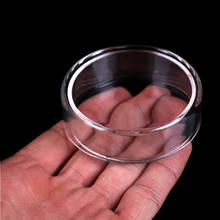 1 placa de prato de cultura de petri de tecido reusável de vidro dos pces com capa para laboratório de química 2024 - compre barato