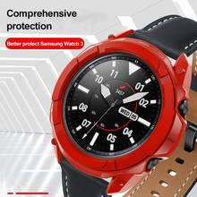 Carcasa protectora de TPU para Samsung Galaxy Watch3, carcasa anticaída, anillo giratorio de 41mm, R850, 45mm, R840, a prueba de polvo 2024 - compra barato