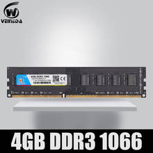 VEINEDA Memory ram DDR3 4gb 1066Mhz ddr 3 4gb PC3-8500 Memoria 240pin compatible 1333 1600 for AMD Intel Desktop 2024 - buy cheap