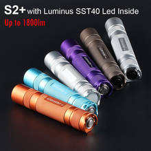 Convoy S2 Plus with Luminus SST40 Linterna Led Flashlight Torch High Powerful 18650 Multicolour Flash Light 1800lm Camping Lamp 2024 - buy cheap