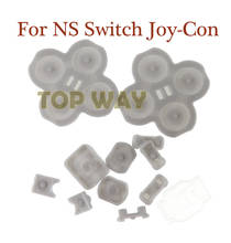 1set Left and Right For NS Nintendo Switch Joy Con Silicone Start Select Keypad Rubber Conductive Buttons A-B D-pad 2024 - buy cheap