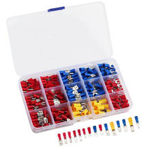 280pcs/set Cable Lugs Assortment Kit Wire Flat Female and Male Insulated Electric Wire Cable Connectors Crimp Terminals Set Kit 2024 - buy cheap
