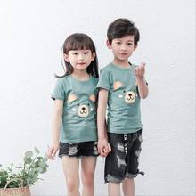 baby boys girls t-shirt summer cotton shirt for 2-10T little kids tops children clothes cartoon car cute Tees unisex shirt 1pcs 2024 - buy cheap