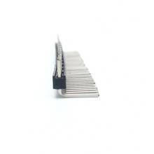 10 peças 1x40 pinos 2.54mm ângulo reto fileira única pino macho conector de cabeçote 2024 - compre barato