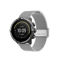 Pulseira de relógio milanese com fivela de aço inoxidável, pulseira para suunto espartan, esportiva/hr suunto 9 /9 baro, peça de reparo para relógio 2024 - compre barato