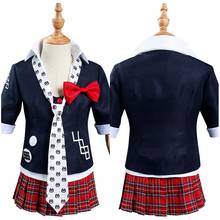 Disfraz de Danganronpa enosshima Junko para niños, traje de Cosplay, vestido de uniforme, falda, trajes para Halloween y Carnaval 2024 - compra barato