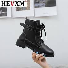 2021 New Fashion Women White Ankle Boots Motorcycle Boots Female Autumn Winter Shoes Woman Punk Thick Bottom Boots Size 35-40 2024 - buy cheap