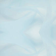 ORGANZA de seda 100% de 140cm de ancho, tela de seda pura de 6momme, Material de vestido de noche azul claro 2024 - compra barato