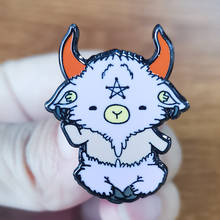 Cute baphomet brooch 2024 - buy cheap