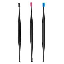 1pcs Soft Silicone Double Head Ear Pick Ear Clean Tool Double-ended Earpick Ear Wax Curette Remover Ear Cleaner Spiral Design 2024 - купить недорого