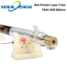 Tubo láser Co2, 45W de longitud, 880mm de diámetro, 50mm, para máquina de grabado y corte láser CO2 SPT TR45 2024 - compra barato