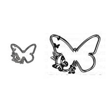 Metal Cutting Dies Butterfly Template For DIY Scrapbooking Embossing Paper Cards Album Making Decorative Craft Dies Cut 2024 - buy cheap