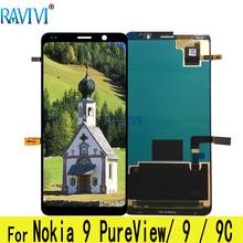 5.5" 9PureView LCD For Nokia 9 LCD Display Touch Screen Digitizer Assembly Replacement For Nokia 9C 2024 - buy cheap