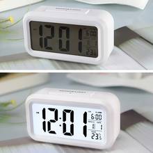 Alarm Clock Large Display With Calendar For Home Office Table Clock Snooze Electronic Kids Clock LED Desktop Digital Clocks 2024 - buy cheap