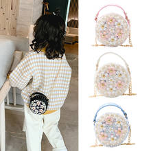 Mini bolsa de moeda infantil, carteira pequena coreana para meninas bolsa de mão para bebê festa 2021 2024 - compre barato