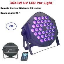 LED Par Lights 36X3W DJ LED UV Par Lights DMX 512 Control Wash Disco Light For Small Party KTV Stage Lighting Effect DMX LED Par 2024 - buy cheap