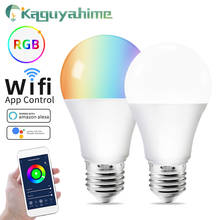Kaguyahime LED Smart Bulb 9W 12W E27 WiFi Light Bulb Dimmable Lamp AC 220V 110V RGB Light Support Alexa Google Home Magic Bulb 2024 - buy cheap