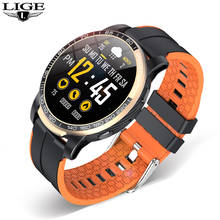 Lige-smartwatch unissex, item novo, modelo 2020, com bluetooth, modelo esportivo fitness, à prova d'água 2024 - compre barato