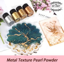 25g Mirror Metal Texture Pearl Powder Colorant Glitter Marble Metallic Pigment Resin Dye for Jewelry DIY Making 2024 - buy cheap