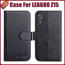 Hot! LEAGOO Z15 Case 5.99" 6 Colors Flip Soft Leather Phone Wallet Cover For LEAGOO Z15 Case Stand Function Card Slots 2024 - buy cheap