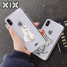 Чехол для Funda iPhone 11 Pro 5 5S 6 6S 7 8 Plus X XS Max, милый чехол для iPhone 7, мягкий чехол из ТПУ для iPhone XR 2024 - купить недорого