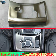 For Mazda CX-5 CX5 2017-2020 Car Accessories Stainless steel Right Hand Drive Central control Panel trim Covers Interior 2024 - buy cheap