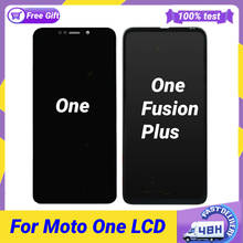 Pantalla Lcd para 100% Fusion + One, montaje de digitalizador táctil para Moto One Fusion Plus One, probado por Motorola One 2024 - compra barato