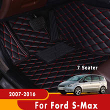 For Ford S-Max Smax S Max 2016 2015 2014 2013 2012 2011 2010 2009 2008 2007 (7 seats) Car Floor Mats Custom Rugs Auto Parts 2024 - buy cheap