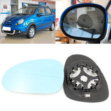 For Chevrolet Spark Car Side View Door Wide-angle Rearview Mirror Blue Glass With Base Heated 2pcs 2024 - buy cheap