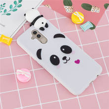 Cute Panda 3D Soft Silicon TPU Case For Huawei P8 Lite 2017 P9 P10 P20 P30 Lite Mate 10 Lite Mate 20 Lite Mate 30 Pro Case Coque 2024 - buy cheap