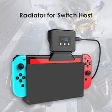 Вентилятор для игровой консоли, Охлаждающий радиатор для выхлопных газов, подставка-радиатор с USB-разъемом для Nintendo Switch 2024 - купить недорого