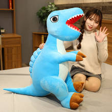 1pc 90/110CM Huge Size Tyrannosaurus Rex Dinosaur Plush Toys Spinosaurus Stuffed Soft Simulation Dolls for Boys Kids Gifts 2024 - buy cheap