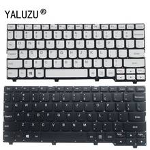 Новая английская клавиатура для ноутбука Lenovo ideapad 100S 100S-11IBY 100S-11, черная/белая 2024 - купить недорого