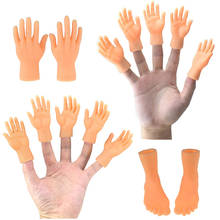 Cartoon Funny Finger Hands And Finger Feet Set Creative Finger Toys Of Toys Around The Small Hand Model Halloween Gift Toys 2024 - buy cheap