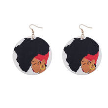Деревянные Африканские модные женские серьги Geo Hiphop Rock минималистичные винтажные женские деревянные DIY поп-ювелирные изделия для вечеринки винтажные аксессуары 2024 - купить недорого