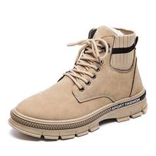 Botas de inverno masculinas de luxo, botas militares, alta qualidade, força especial, combate no deserto, retrô, quentes, calçados de neve para trabalho, exército 2024 - compre barato